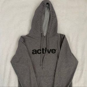 Grey Active Hoodie